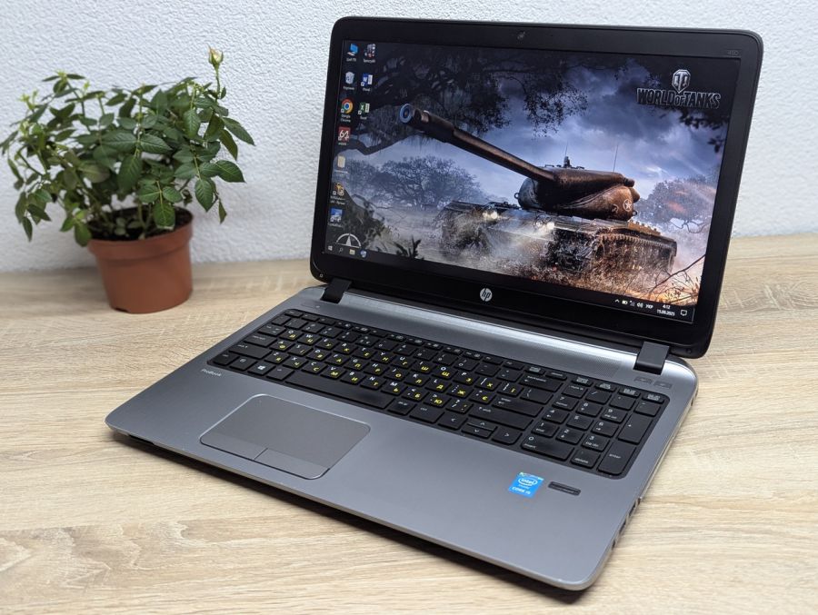 Ноутбук Б/В HP ProBook 450 G2, Intel Core i5-4210U, DDR3 8 GB, SSD 128GB, 15.6" HD