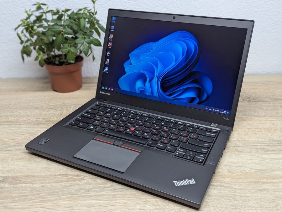 Ноутбук Б/В Lenovo ThinkPad T450S, Intel Core i5-5300U, DDR3 12 GB, SSD 256GB, 14" HD