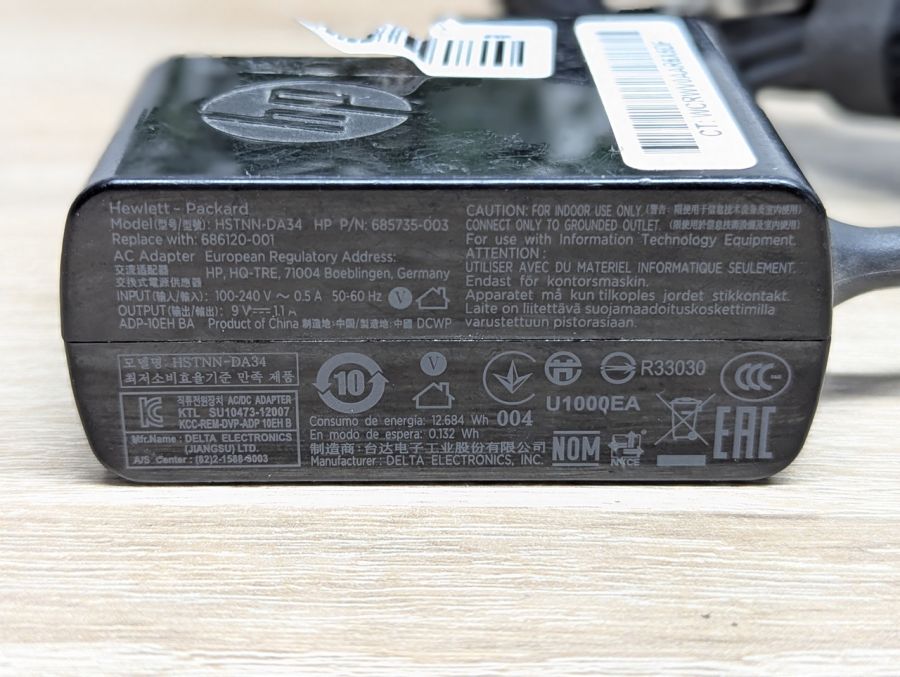 Б/В Блок живлення HP HSTNN-DA34 для планшетів ElitePad 900 G1 1000 G2