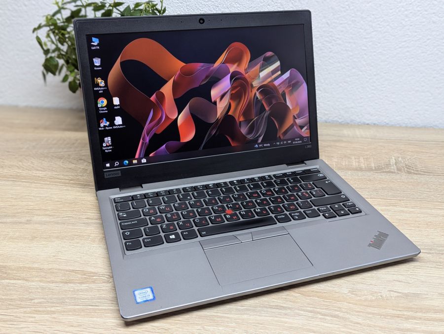 Уцінка! Ноутбук Б/В Lenovo ThinkPad L380, Intel Core i3-7020U, DDR4 8 GB, SSD 128GB, 13" Full HD