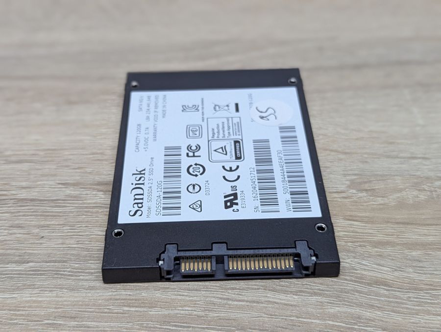 Б/В SSD SanDisk PLUS 120 ГБ