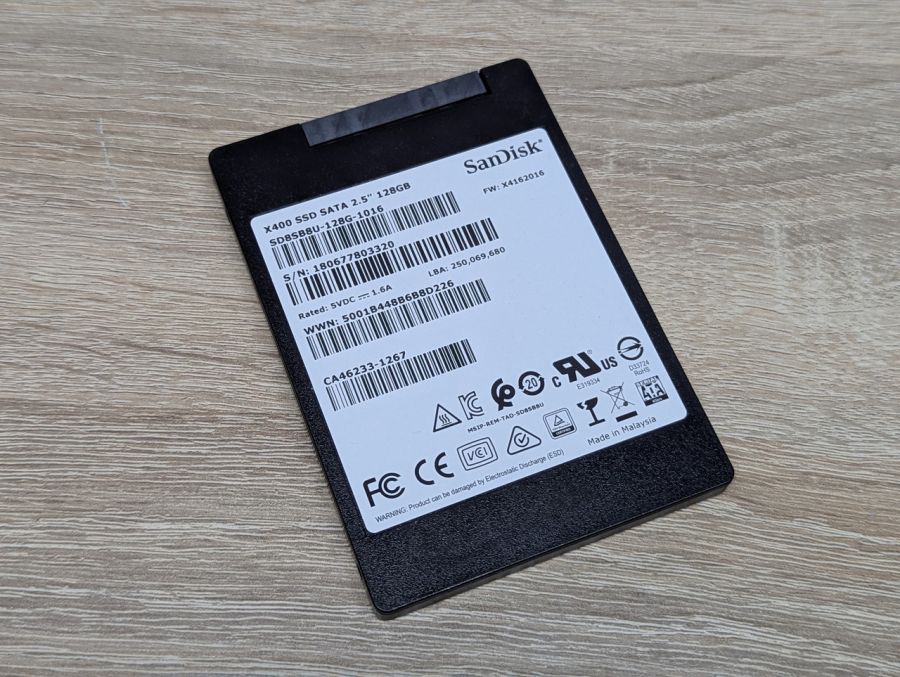 SSD SanDisk X400 128Gb Б/В