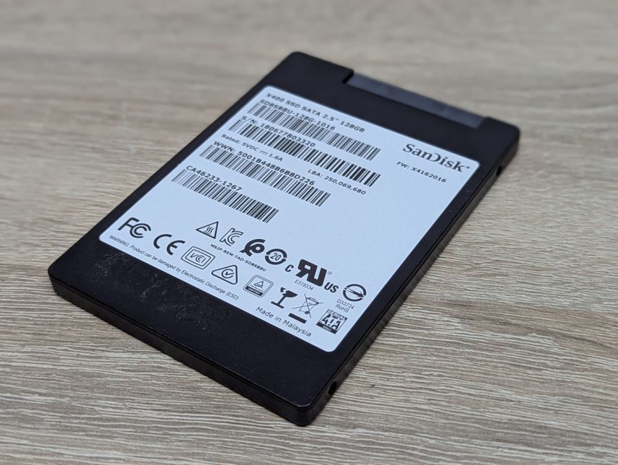 Б/В SSD SanDisk X400 128Gb