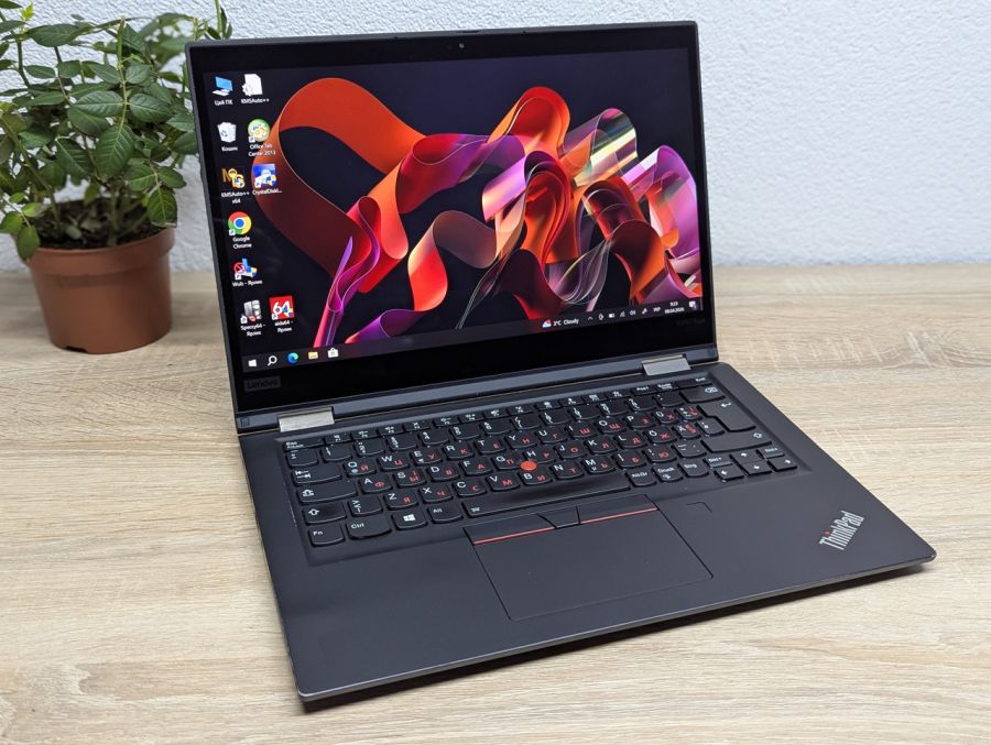 Ноутбук Б/В Lenovo ThinkPad X390 Yoga, Intel Core i7-8565U, DDR3, SSD 256GB, 13" Full HD Сенсор