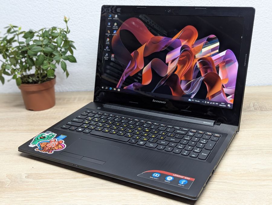 Ноутбук Б/В Lenovo G50-80, Intel Core i3-4005U, DDR3 8 GB, SSD 128GB, 15.6" HD