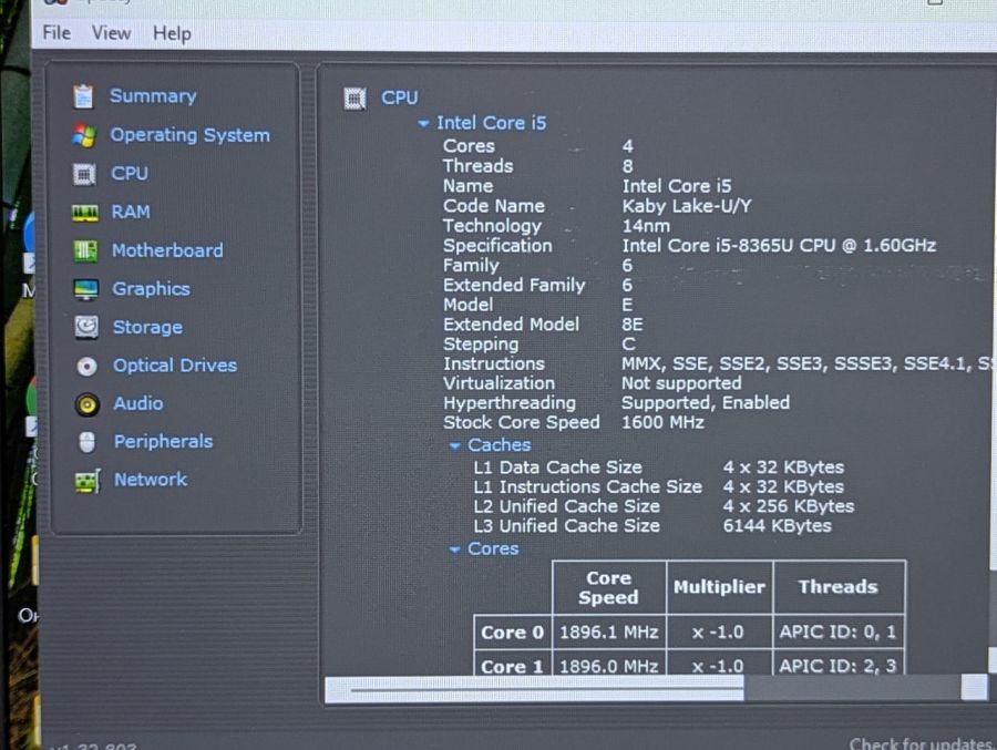 Ноутбук Б/В Dell Latitude 5300, Intel Core i5-8365U, DDR4 16 GB, SSD 256GB, 13" Full HD Сенсор