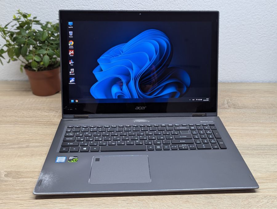 Ноутбук Б/В Acer Spin SP515-51GN, Intel Core i5-8250U, DDR4 8 GB, SSD 256GB + HDD 320GB, NVIDIA GeForce GTX 1050 4Gb, 15.6" Full HD [ProductHub SKU Acer181]