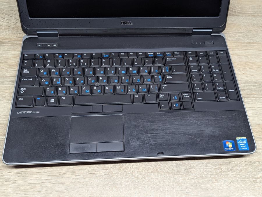 Ноутбук Б/В Dell Latitude E6540, Intel Core i7-4600M, DDR3 8 GB, SSD 128GB, 15.6" Full HD