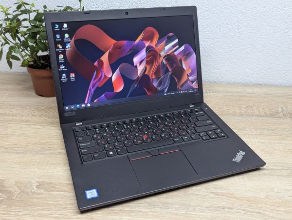 Ноутбук Б/В Lenovo ThinkPad L480, Intel Core i5-8250U, DDR4 8 GB, SSD 256GB, 14" UHD