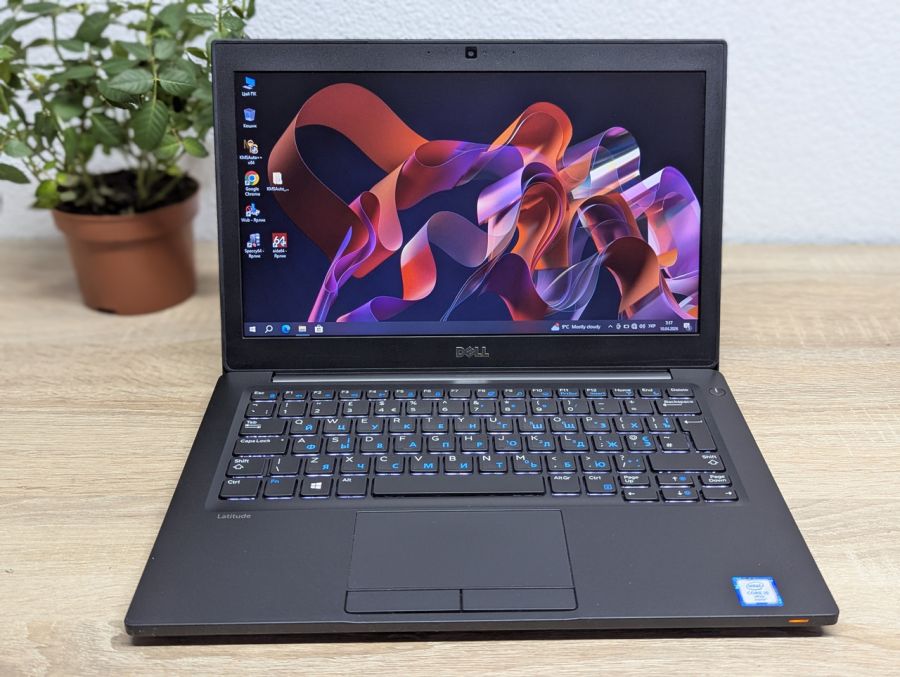 Ноутбук Б/В Dell Latitude 7280, Intel Core i5-6300U, DDR4 8 GB, SSD 128GB, 12" HD