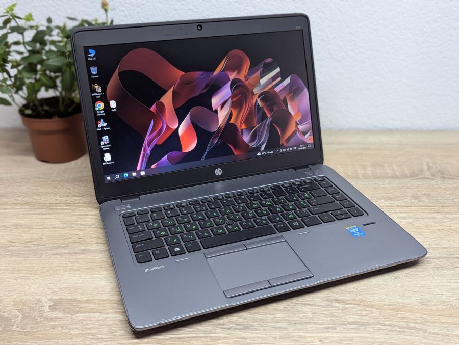 Ноутбук Б/В HP EliteBook 840 G2, Intel Core i5-5300U, DDR3 8 GB, SSD 128GB, 14" HD