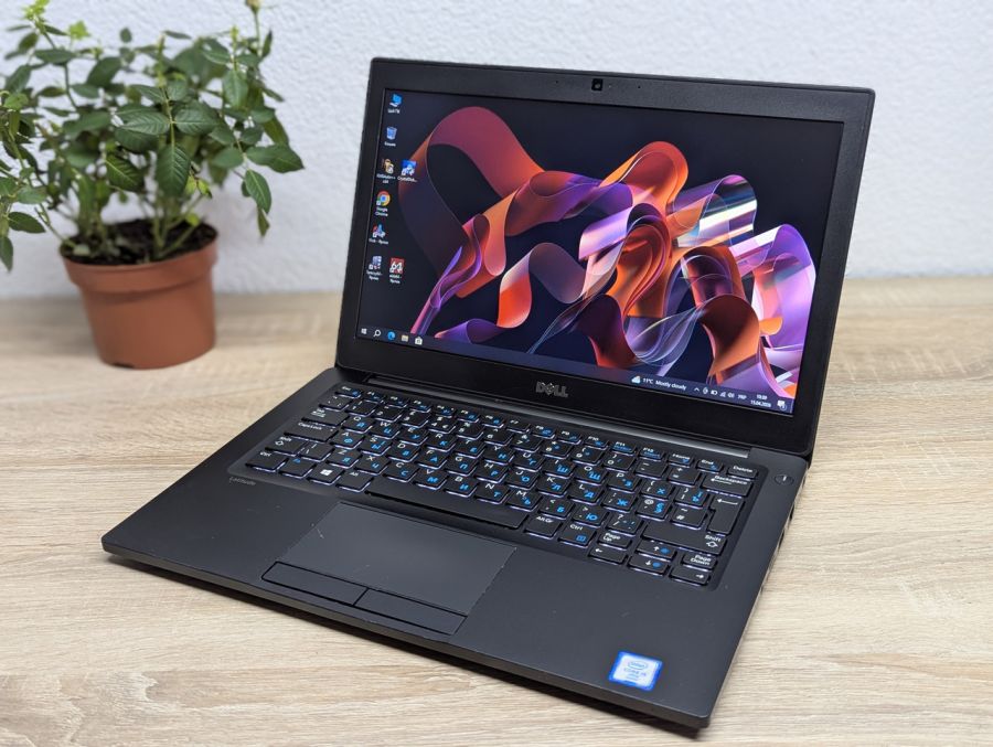 Ноутбук Б/В Dell Latitude 7280, Intel Core i5-6300U, DDR4 8 GB, SSD 256GB, 12" HD