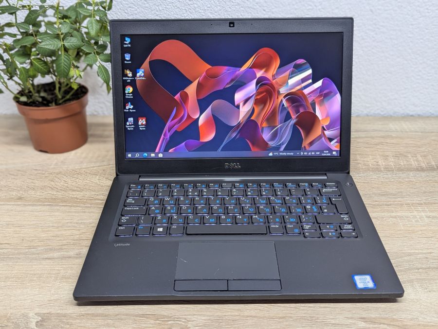 Ноутбук Б/В Dell Latitude 7280, Intel Core i5-6300U, DDR4 8 GB, SSD 256GB, 12" HD