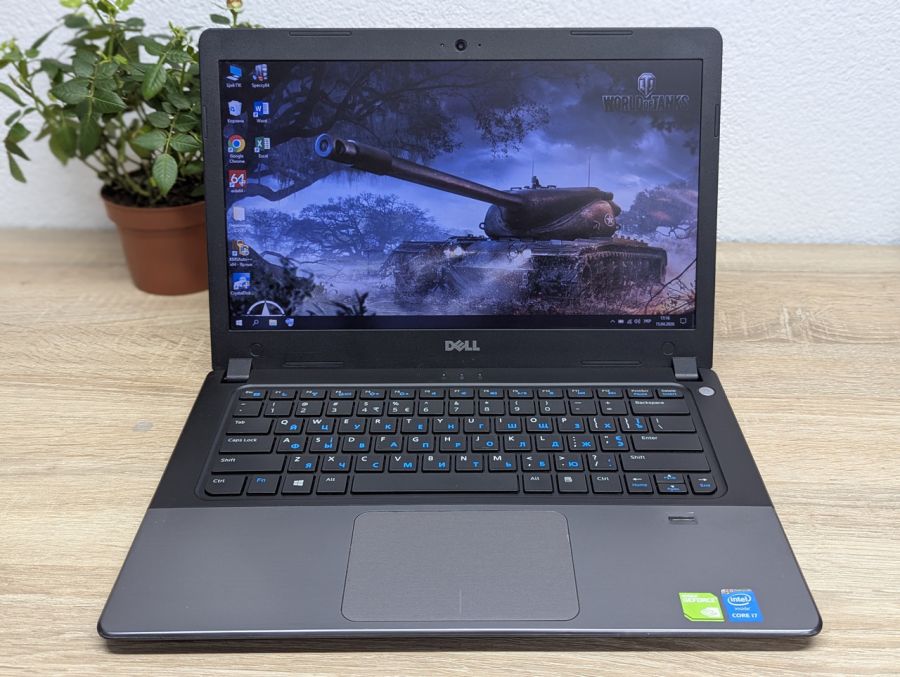 Ноутбук Б/В Dell Vostro 14-5480, Intel Core i7-5500U, DDR3 8 GB, SSD 256GB, NVIDIA GeForce 830M 2Gb, 14"