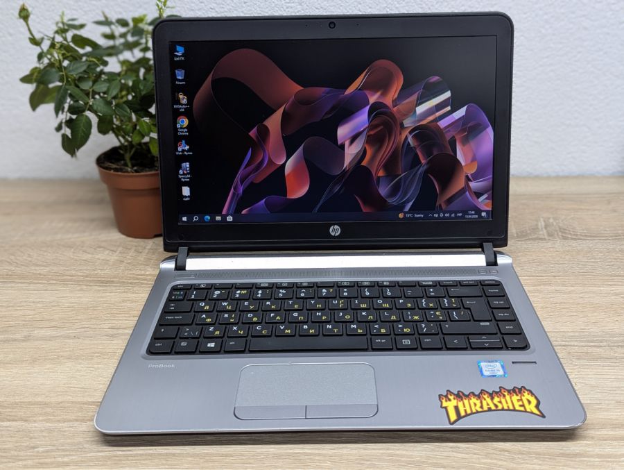 Ноутбук Б/В HP ProBook 430 G3, Intel Pentium 4405U, DDR4 8GB, SSD 128GB, 13" HD