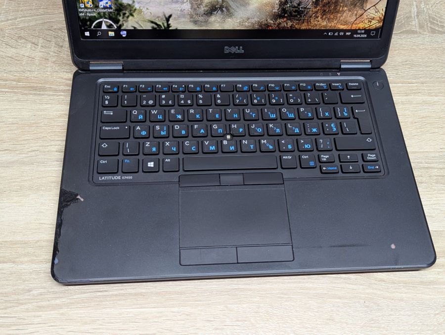 Ноутбук Б/В Dell Latitude E7450, Intel Core i5-5300U, DDR3 8 GB, SSD 128GB, 14" Full HD
