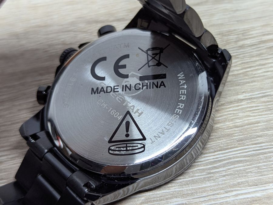 Новий Годинник чоловічий Cheetah Mars Black CH-1604