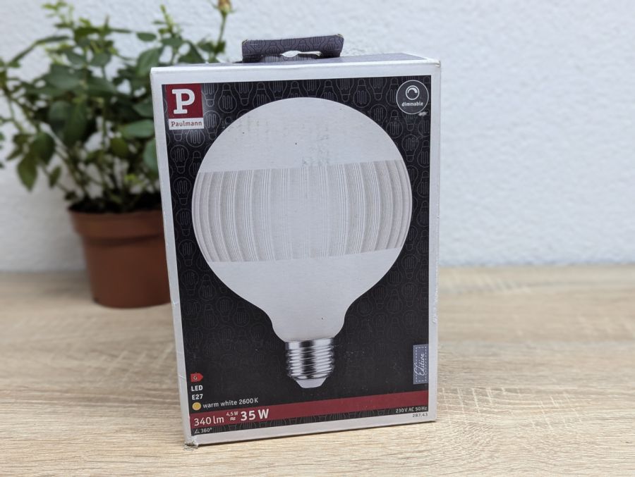 Новий Cвітлодіодна (LED) лампочка Paulmann CLASSIC G125