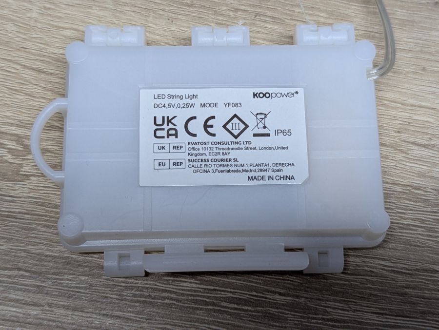 Новий Cвітлодіодна гірлянда Koopower HG4009 50 LED лампочок