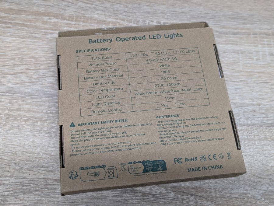 Новий Cвітлодіодна гірлянда Koopower HG4009 50 LED лампочок
