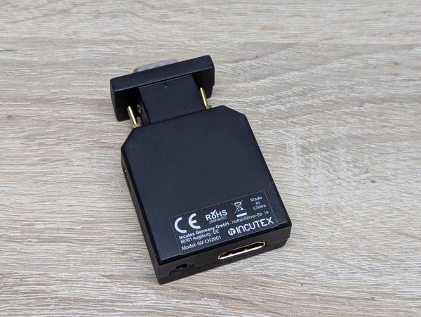 Новий Відеоадаптер HDMI на VGA Incutex GV-CH2001