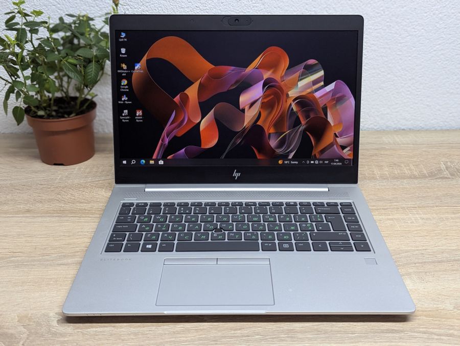 Ноутбук Б/В HP EliteBook 745 G5, AMD Ryzen 7 PRO Mobile 2700U, DDR4 16 GB, SSD 256GB, AMD Radeon Vega, 14" Full HD