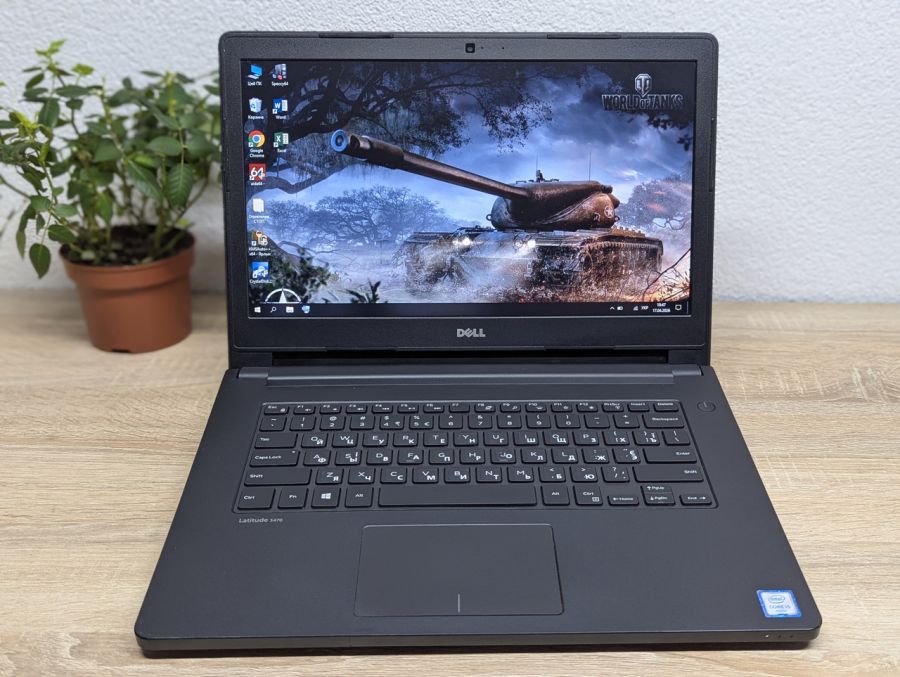 Ноутбук Б/В Dell Latitude 3470, Intel Core i5-6200U, DDR3 8 GB, SSD 128GB, 14" HD