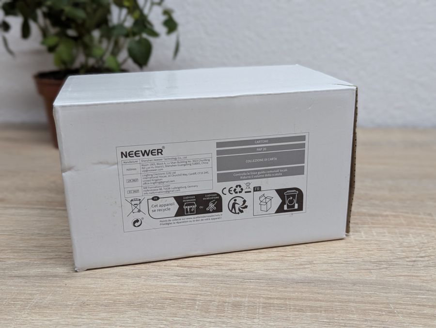 Новий Потужна світлодіодна (LED) лампа Neewer 5700K E27 35 Вт