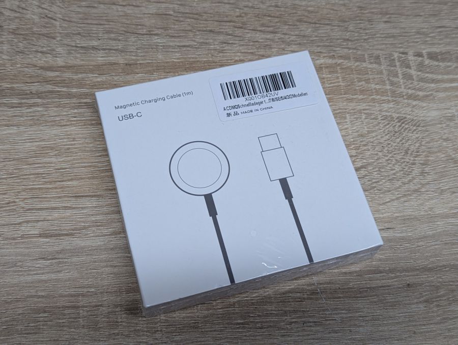 Новий Магнітний кабель для заряджання Apple Watch USB-C 1 метр [ProductHub SKU ATP7(12)]