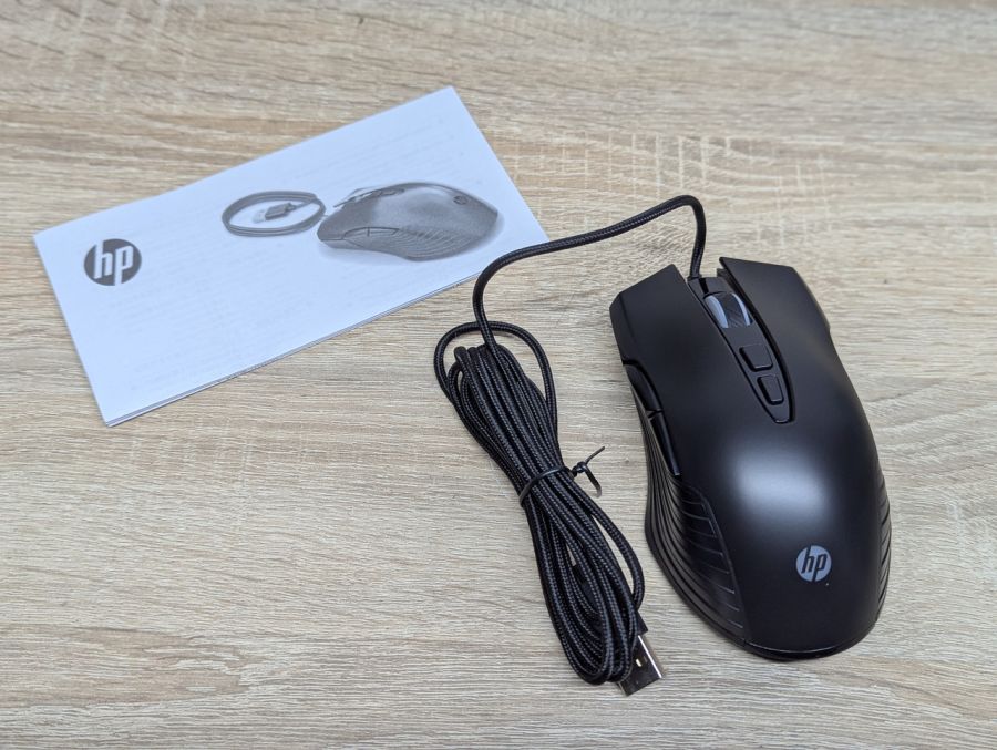 Новий Ігрова дротова миша HP X220 Gaming Mouse