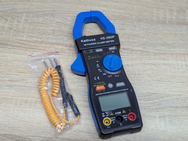 Новий Струмовимірювальні кліщі Kethvoz KE-580P