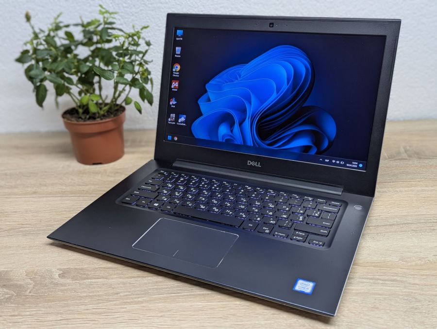 Ноутбук Б/В Dell Vostro 5471, Intel Core i5-8250U, DDR4 8 GB, SSD 256GB, 14" Full HD