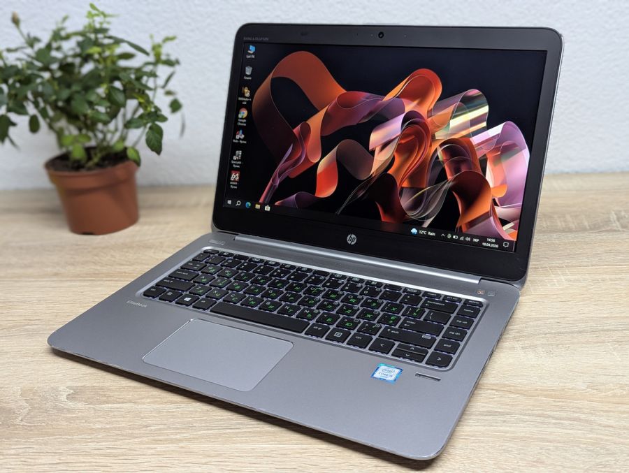 Ноутбук Б/В HP Folio EliteBook 1040 G3, Intel Core i5-6200U, DDR4 8 GB, SSD 256GB, 14" Full HD