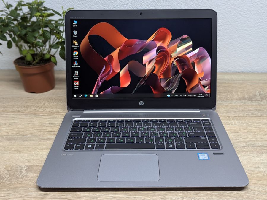Ноутбук Б/В HP Folio EliteBook 1040 G3, Intel Core i5-6200U, DDR4 8 GB, SSD 256GB, 14" Full HD