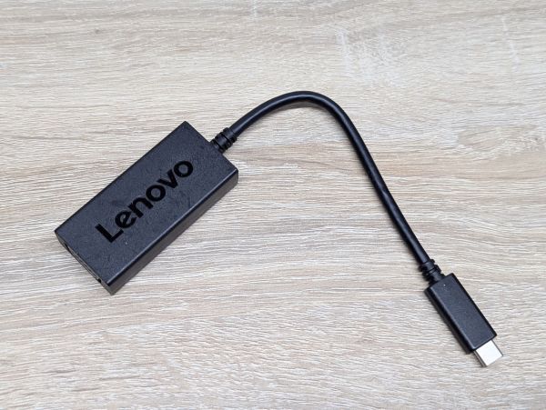 Б/В Перехідник Lenovo USB-C to VGA (RTD2166-CG3)