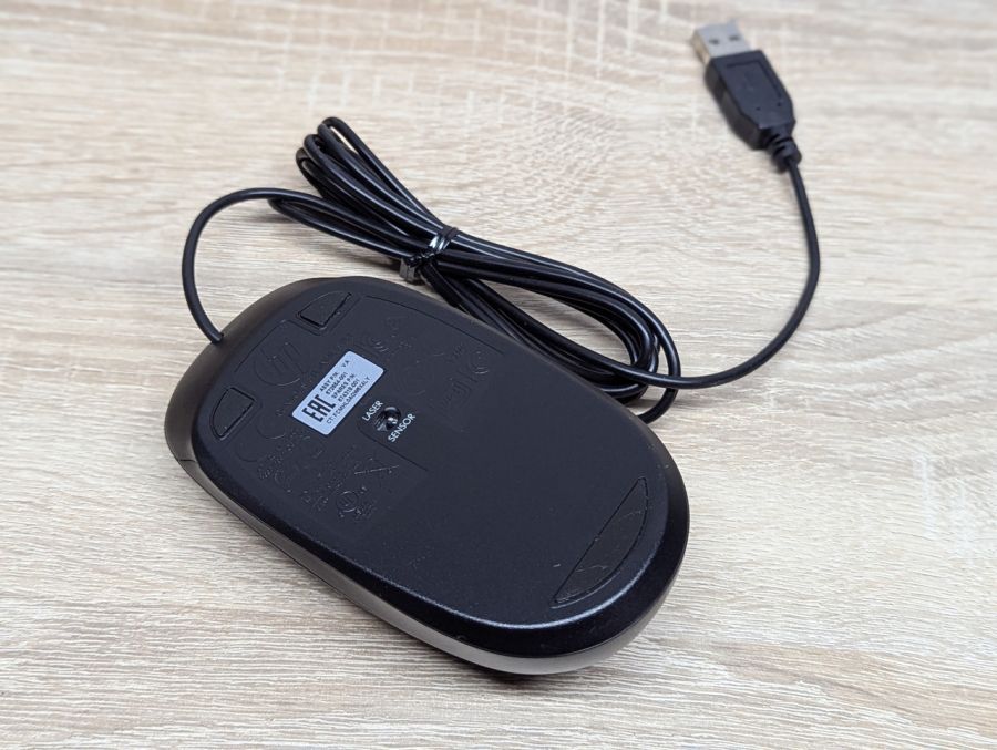 Новий Комп'ютерна дротова миш HP USB Laser Mouse