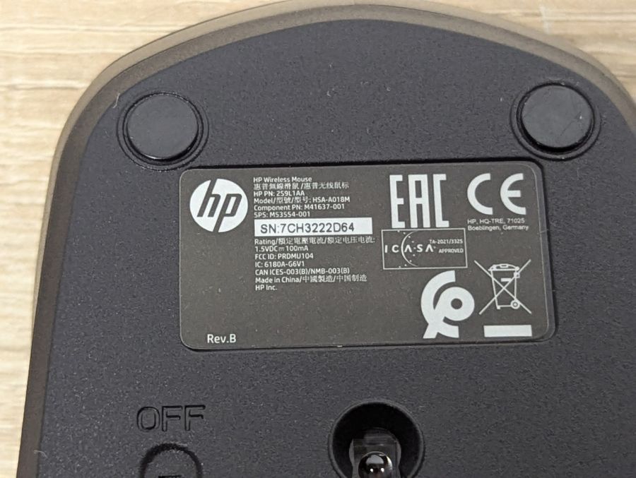Новий Бездротова миш HP 150