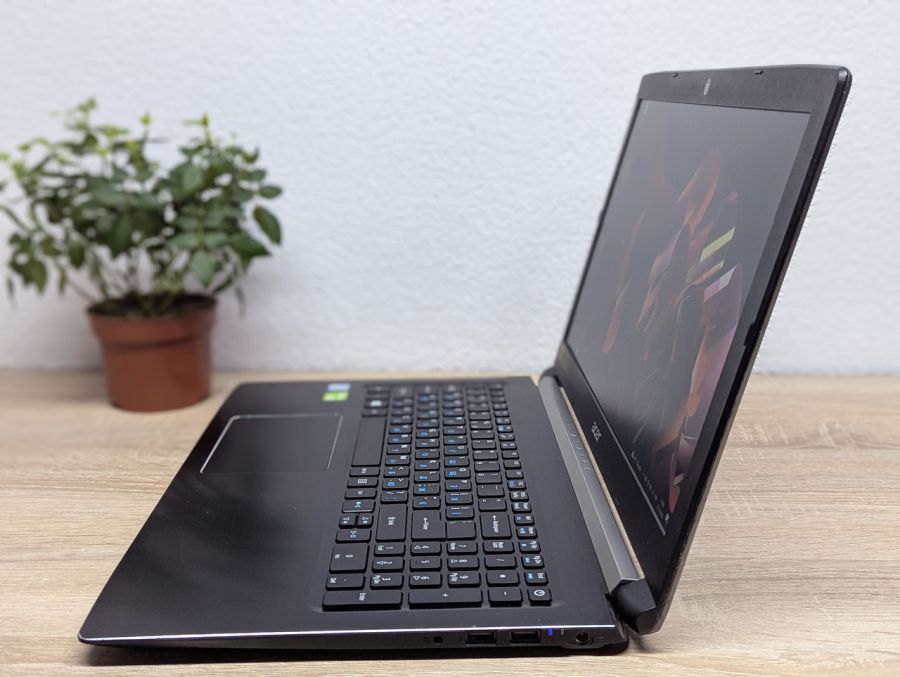 Ноутбук Б/В Acer Aspire 5 A515-51G, Intel Core i7-8550U, DDR4 20 GB, SSD 128GB + HDD 500GB, NVIDIA GeForce MX150 2Gb, 15.6" Full HD