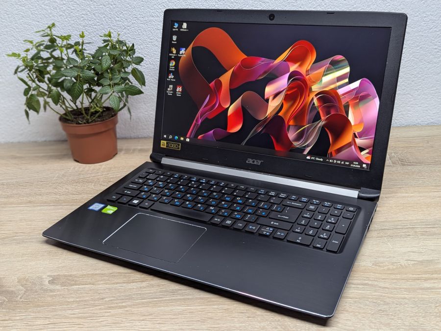 Ноутбук Б/В Acer Aspire 5 A515-51G, Intel Core i7-8550U, DDR4 20 GB, SSD 128GB + HDD 500GB, NVIDIA GeForce MX150 2Gb, 15.6" Full HD
