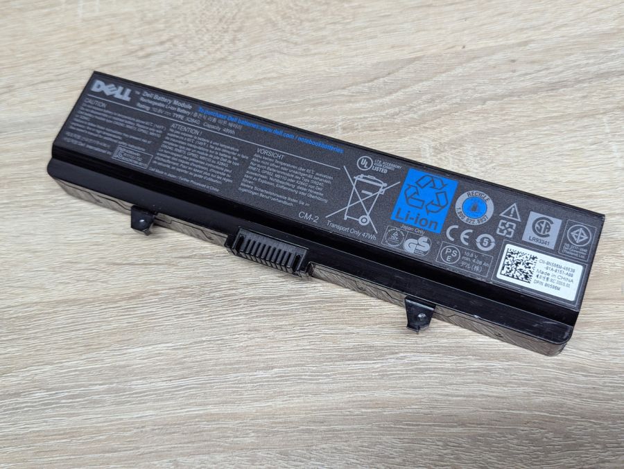 Б/В Оригінальна акумуляторна батарея Dell X284G
