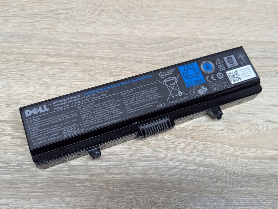 Б/В Оригінальна акумуляторна батарея Dell X284G