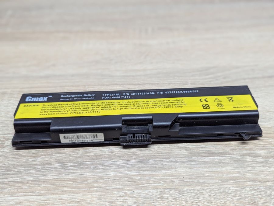 Б/В Акумуляторна батарея Gmax 42T4725,42T4726,L08S6Y02 [ProductHub SKU 42T4725]