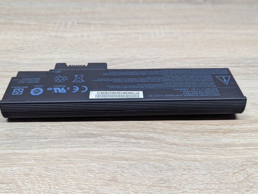 Б/В Акумуляторна батарея Sanyo 4UR18650F-2-QC140