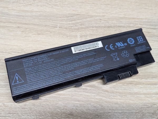 Б/В Акумуляторна батарея Sanyo 4UR18650F-2-QC140