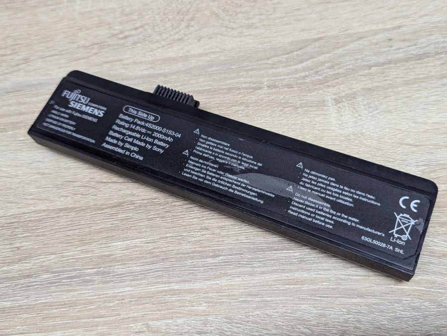 Б/В Акумуляторна батарея Fujitsu-Siemens 4S2000-S1S3-04