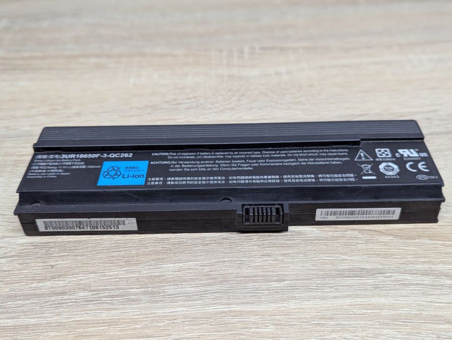 Б/В Акумуляторна батарея 3UR18650F-3-QC262 [ProductHub SKU QC262]
