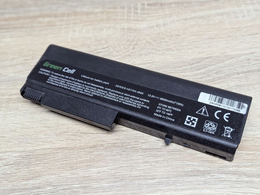 Б/В Акумуляторна батарея Green Cell HSTNN-IB68 [ProductHub SKU GC-IB68]