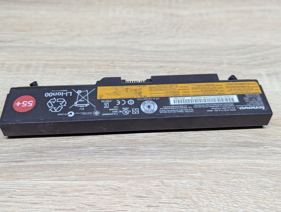 Б/В Оригінальна акумуляторна батарея Lenovo 42T4927,42T4926 [ProductHub SKU 42T4927]