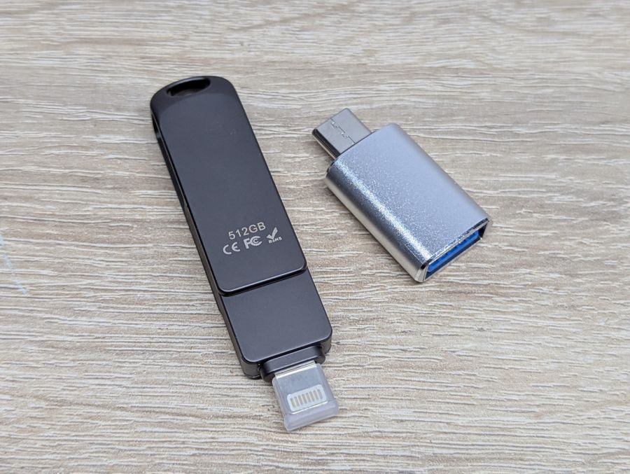 Новий USB-флеш-накопичувач Puhea 512Gb AQW10 3в1