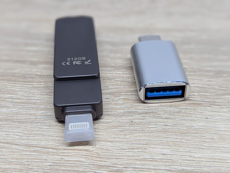 Новий USB-флеш-накопичувач Puhea 512Gb AQW10 3в1